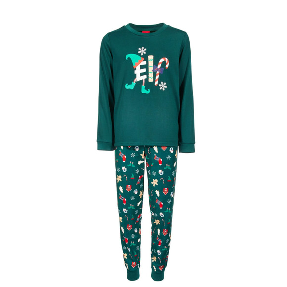 FAMILY PAJAMAS MACY'S TODDLER 2-PC ELFING CHRISTMAS HOLIDAY PJS SET SIZE 2T-3T - Picture 1 of 5